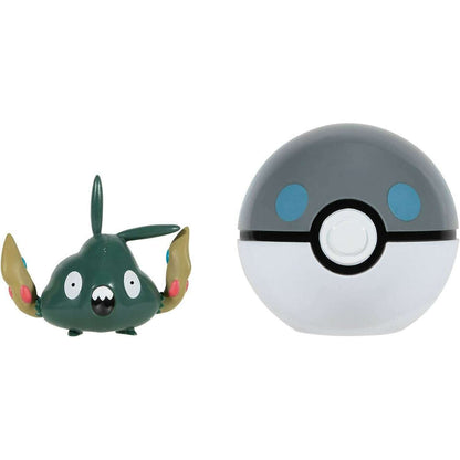 Toys N Tuck:Pokemon Clip 'N' Go - Trubbish and Heavy Ball,Pokemon