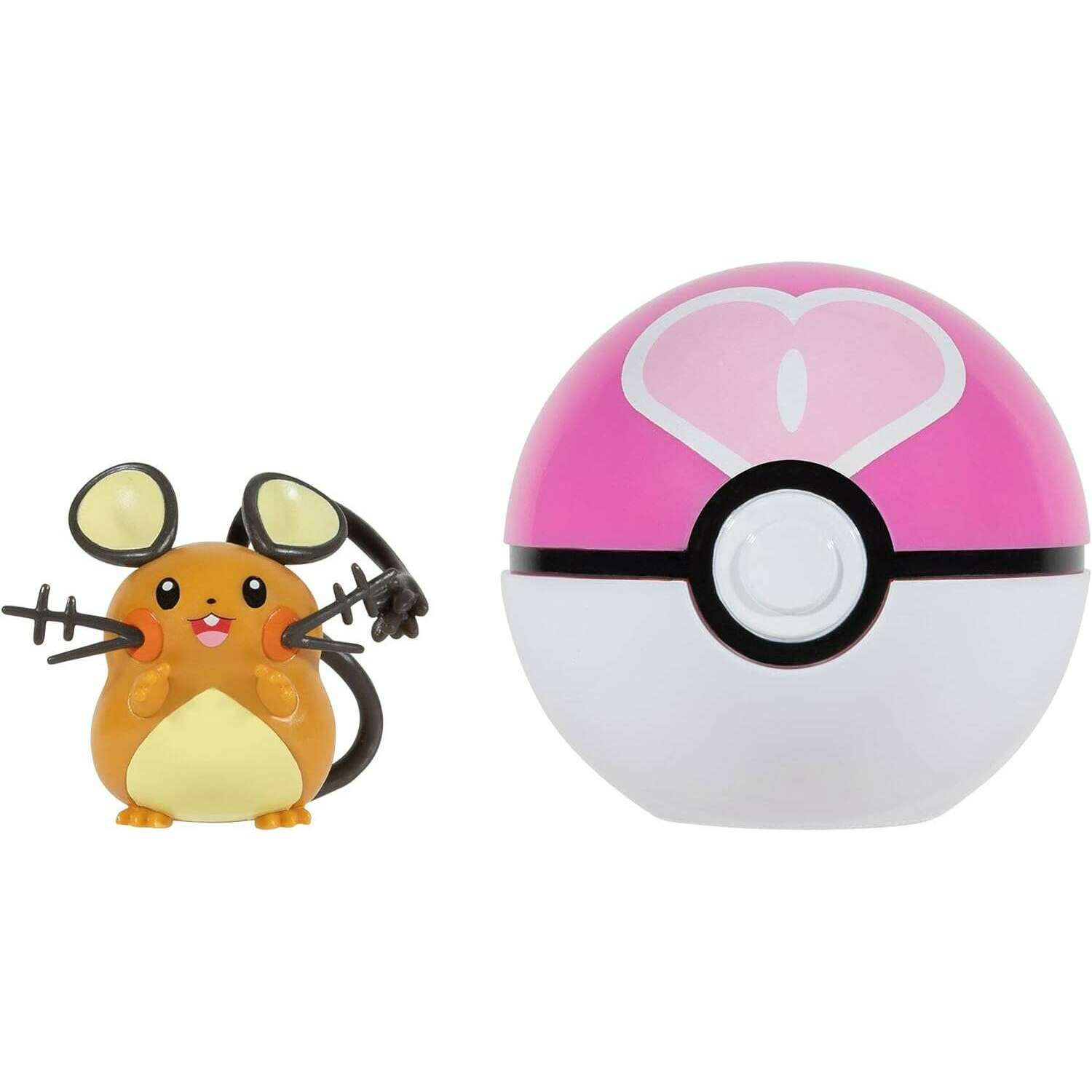 Toys N Tuck:Pokemon Clip 'N' Go - Dedenne and Love Ball,Pokemon