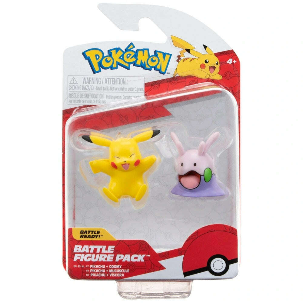 Toys N Tuck:Pokemon Battle Figure Pack - Pikachu Goomy,Pokemon