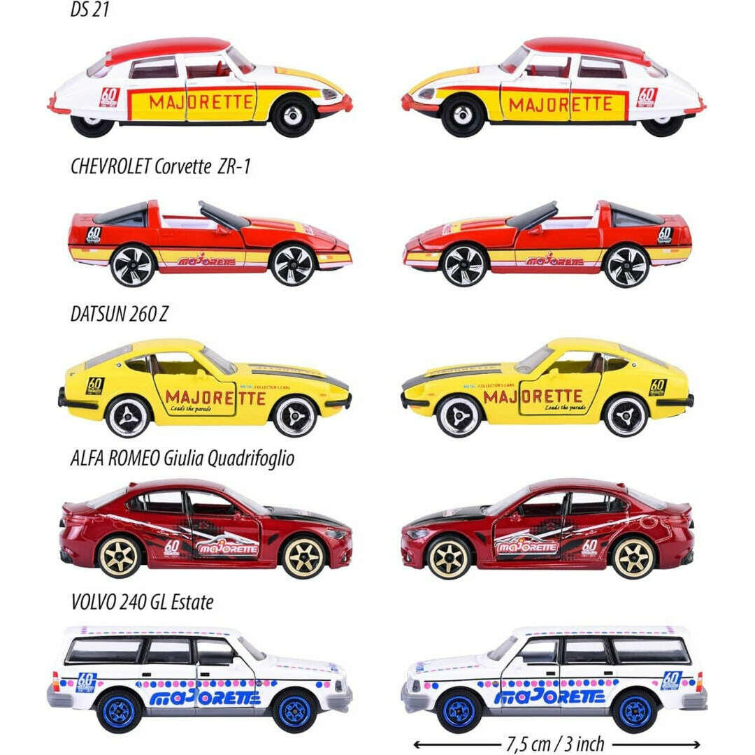 Toys N Tuck:Majorette 5 Pack Die-cast Anniversary Edition,Jada