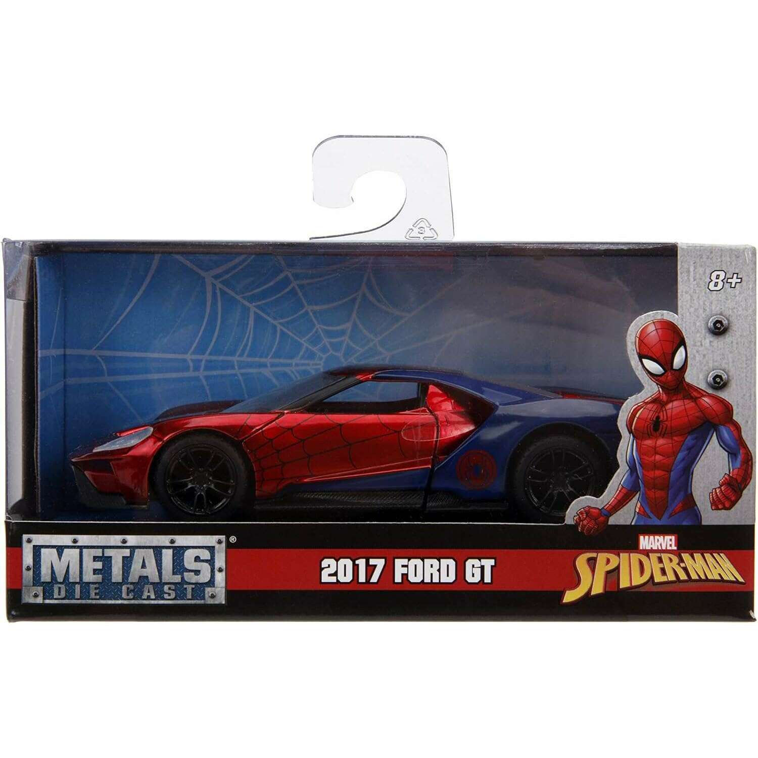 Toys N Tuck:Marvel Spider-Man 2017 Ford GT 1:32 Die Cast,Marvel