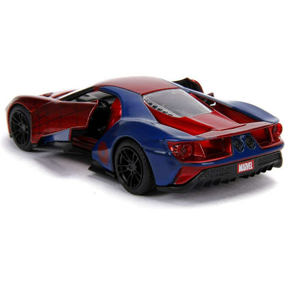 Toys N Tuck:Marvel Spider-Man 2017 Ford GT 1:32 Die Cast,Marvel