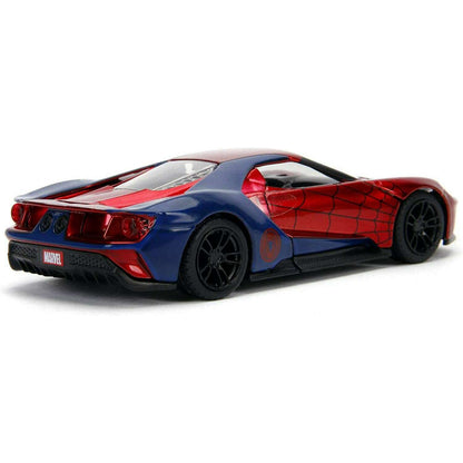 Toys N Tuck:Marvel Spider-Man 2017 Ford GT 1:32 Die Cast,Marvel