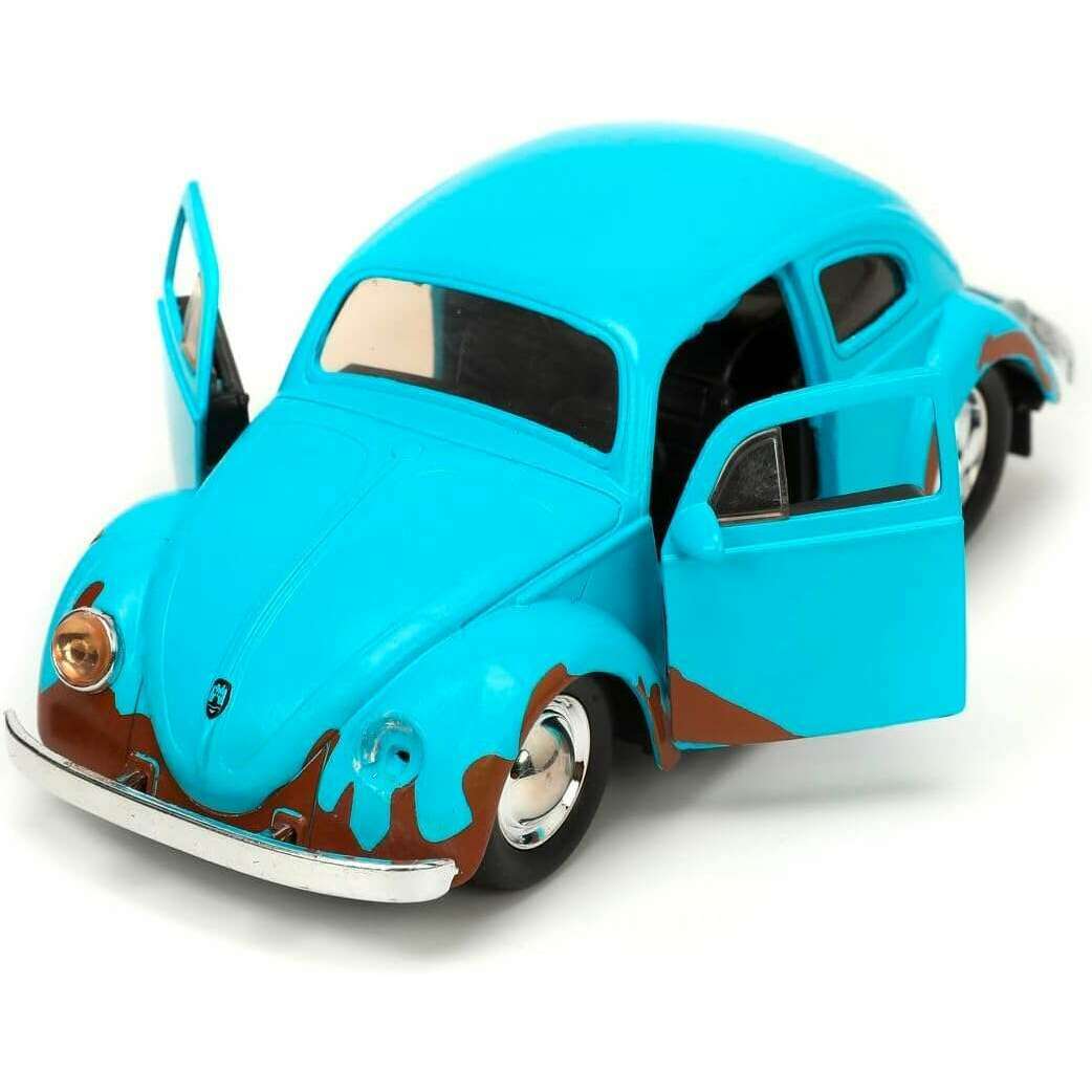 Toys N Tuck:Disney Stitch With Volkswagen Beetle 1:32 Die Cast,Disney