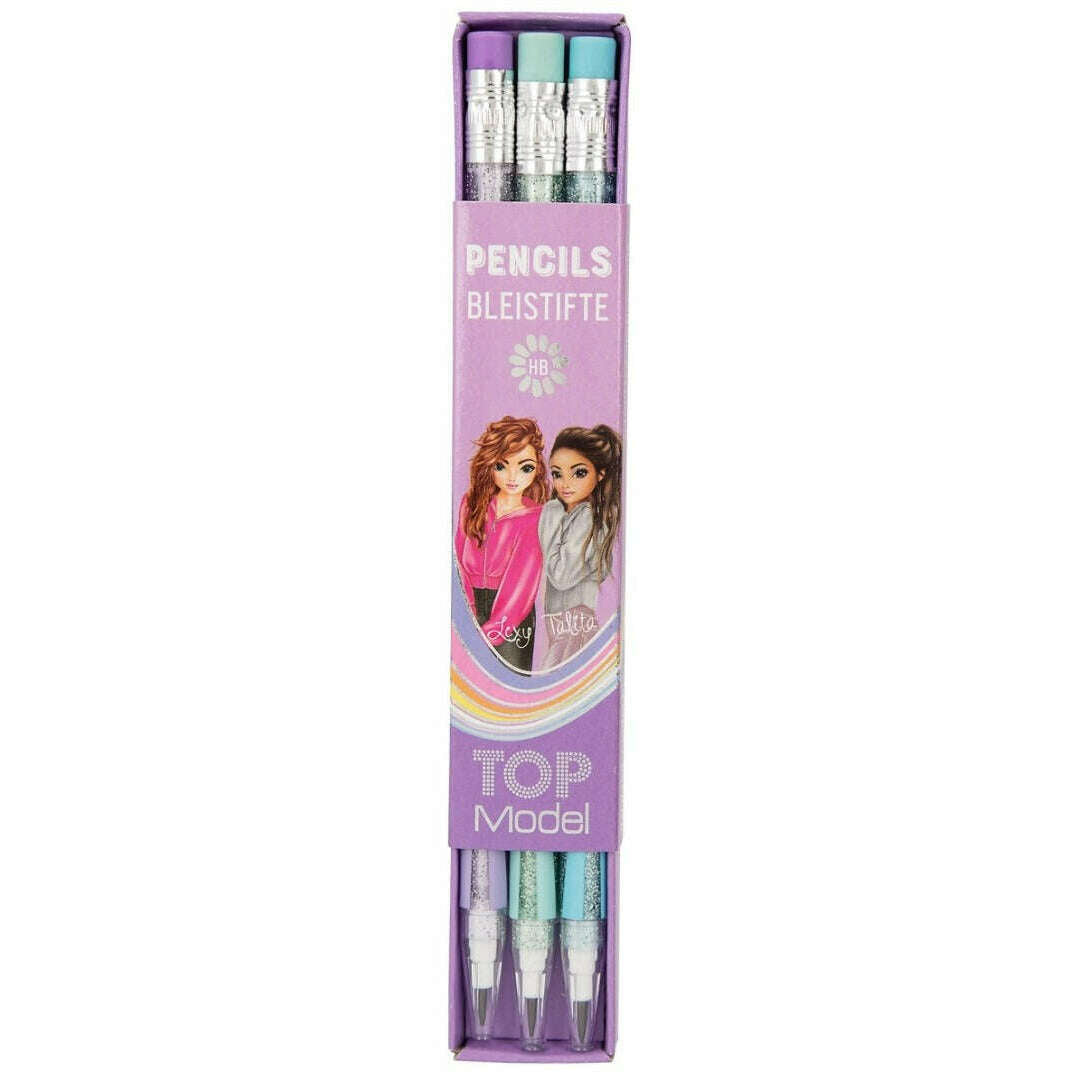 Toys N Tuck:Depesche Top Model Push Pencils Set,Top Model