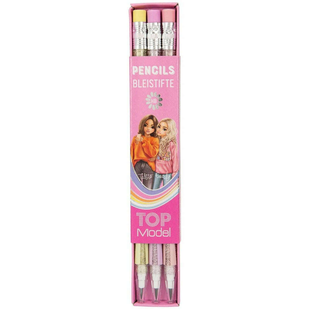 Toys N Tuck:Depesche Top Model Push Pencils Set,Top Model