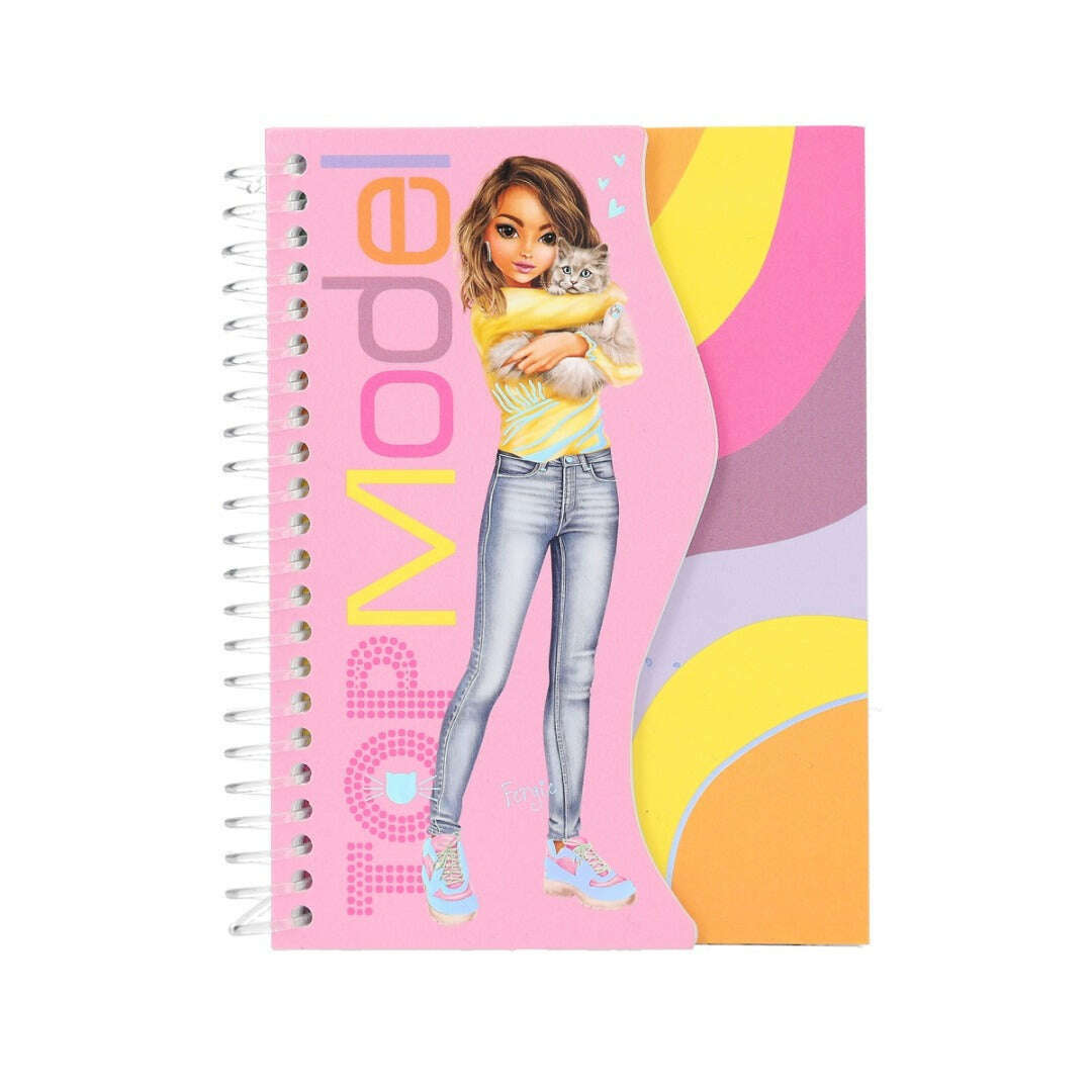 Toys N Tuck:Depesche Top Model Mini Spiral Book,Top Model