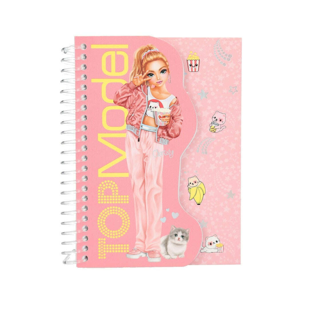 Toys N Tuck:Depesche Top Model Mini Spiral Book,Top Model