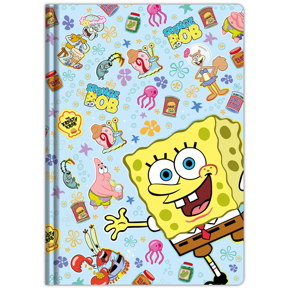 Toys N Tuck:SpongeBob SquarePants - A5 Notebook,SpongeBob SquarePants