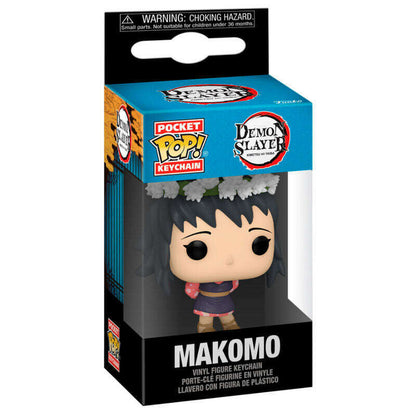 Toys N Tuck:Funko Pocket Pop Keychain - Demon Slayer - Makomo,Demon Slayer