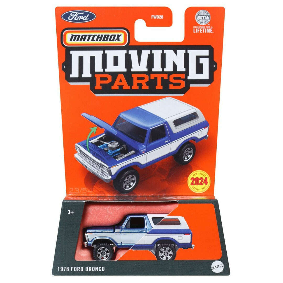 Toys N Tuck:Matchbox Moving Parts 1978 Ford Bronco (HVM87),Matchbox