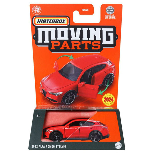 Toys N Tuck:Matchbox Moving Parts 2022 Alfa Romeo Stelvio (HVM92),Matchbox