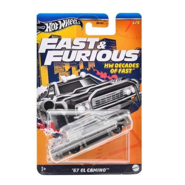 Toys N Tuck:Hot Wheels Fast & Furious '67 El Camino (1/5),Hot Wheels