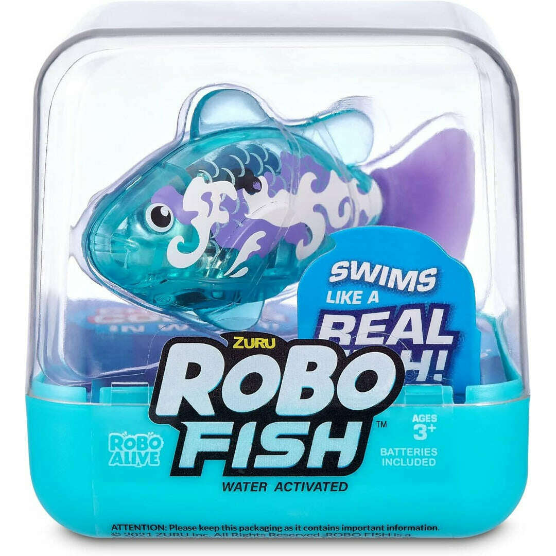 Zuru Robo Fish Robotic Swimming Fish – Toys N Tuck