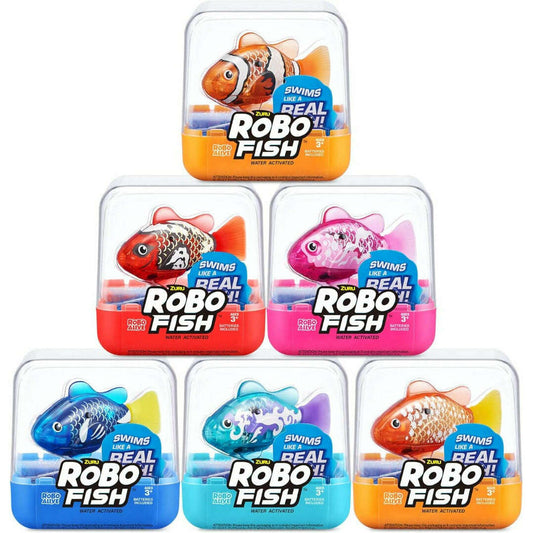 Toys N Tuck:Zuru Robo Fish Robotic Swimming Fish,Robo Alive