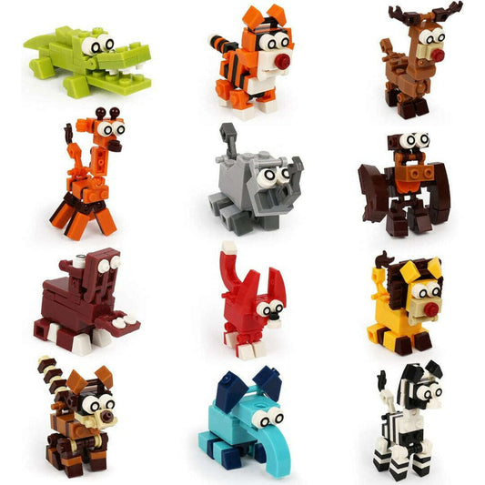 Toys N Tuck:Cartoon Animal Brick Set,Star Tribe