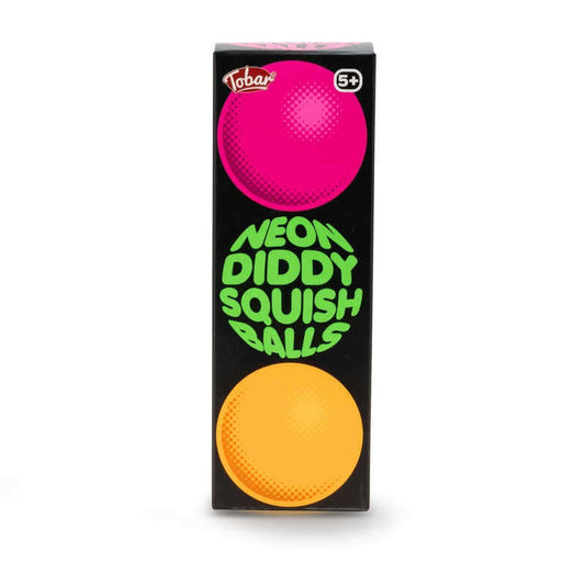 Toys N Tuck:Scrunchems Neon Diddy Squish Balls,Tobar
