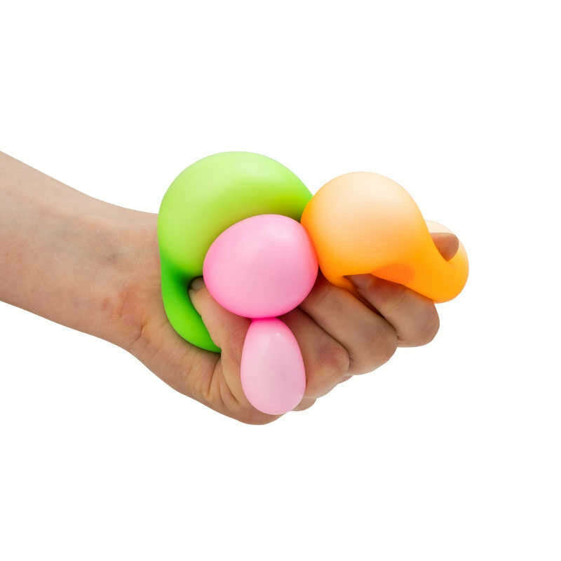 Toys N Tuck:Scrunchems Neon Diddy Squish Balls,Tobar