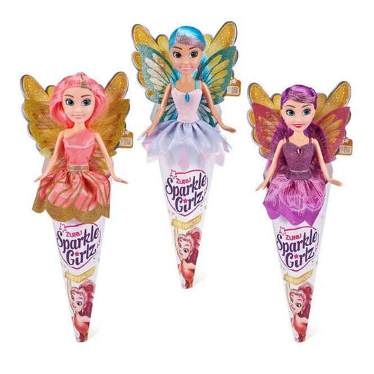 Toys N Tuck:Zuru Sparkle Girlz Fairy Princess Cone,Sparkle Girlz