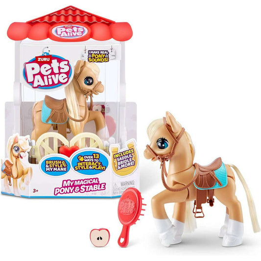 Toys N Tuck:Pets Alive My Magical Pony & Stable,Pets Alive