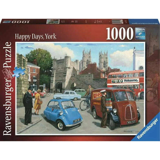 Toys N Tuck:Ravensburger 1000pc Puzzle Happy Days York,Ravensburger