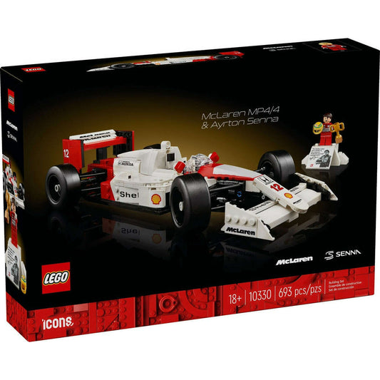 Toys N Tuck:Lego 10330 Icons McLaren MP4/4 & Ayrton Senna,Lego