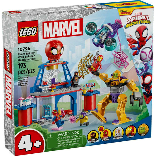 Toys N Tuck:Lego 10794 Marvel Team Spidey Web Spinner Headquarters,Lego Marvel