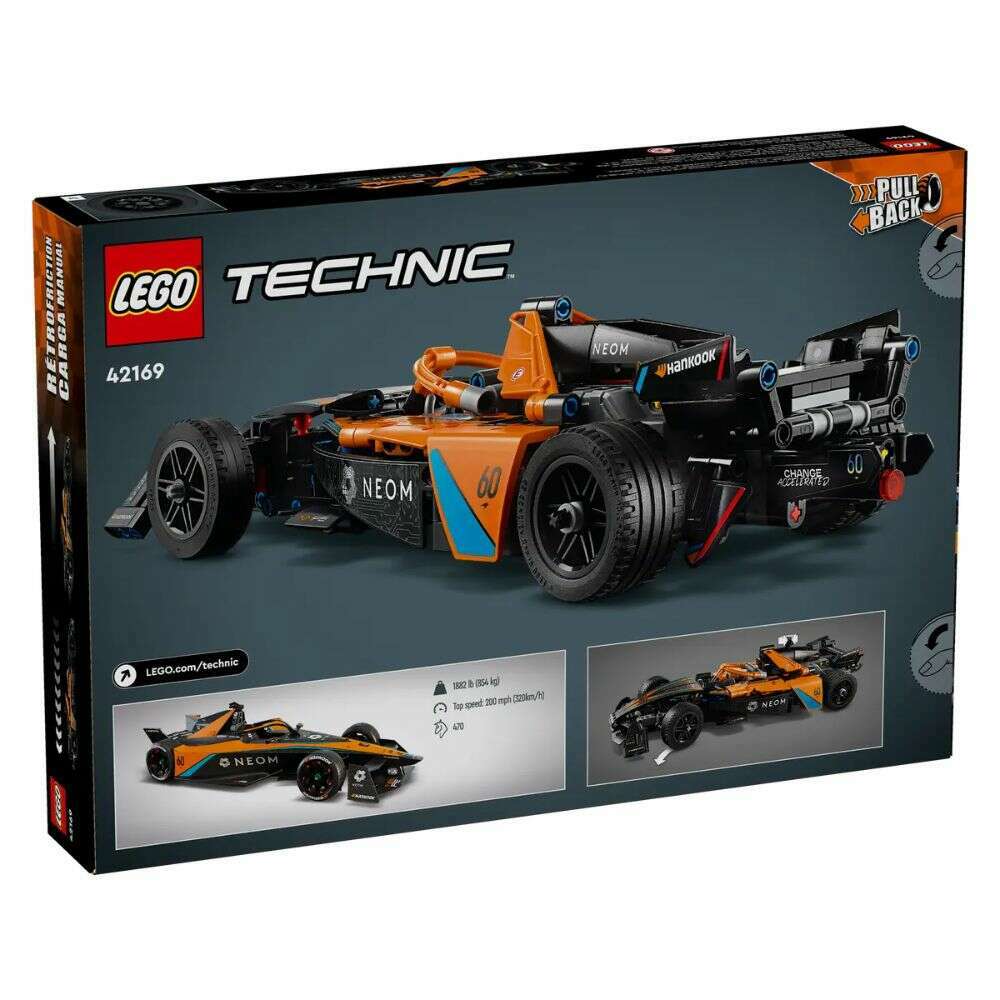 Toys N Tuck:Lego 42169 Technic NEOM McLaren Formula E Race Car,Lego Technic