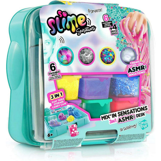 Toys N Tuck:So Slime Sensations Mix 'In Sensations 3 In 1 ASMR Desk,So Slime