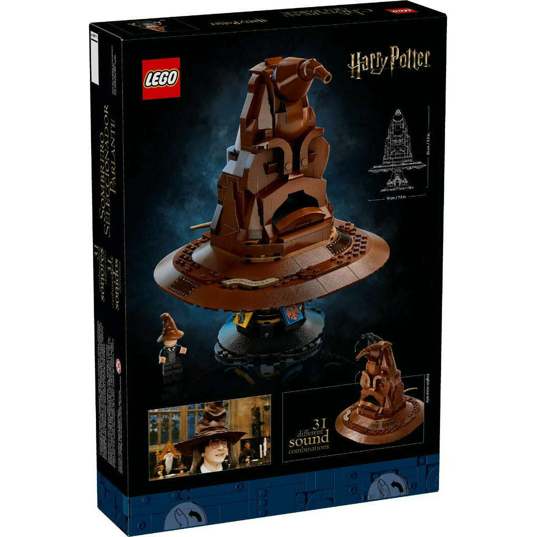 Toys N Tuck:Lego 76429 Harry Potter Talking Sorting Hat,Lego Harry Potter