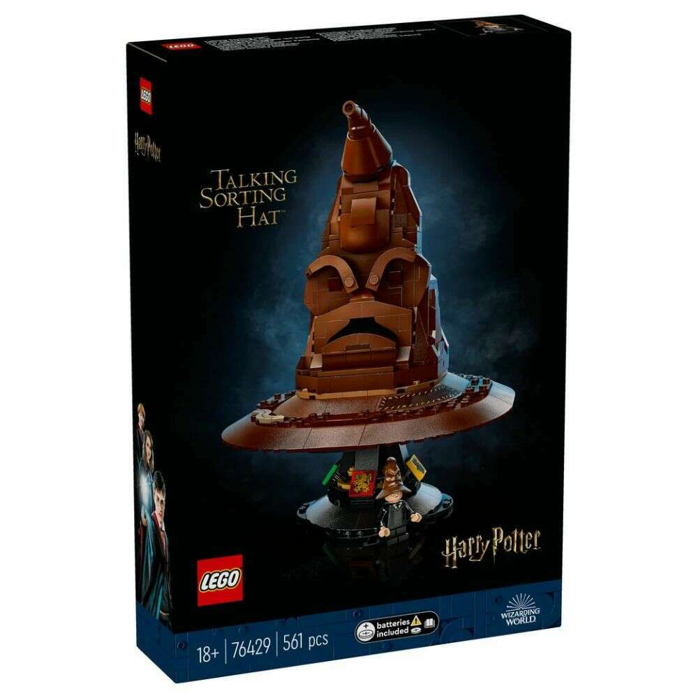 Toys N Tuck:Lego 76429 Harry Potter Talking Sorting Hat,Lego Harry Potter