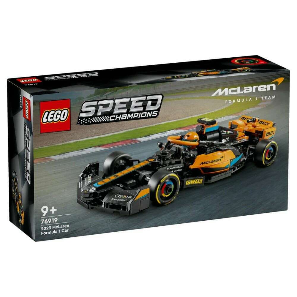 Toys N Tuck:Lego 76919 Speed Champions 2023 McLaren Formula 1 Race Car,Lego Speed Champions