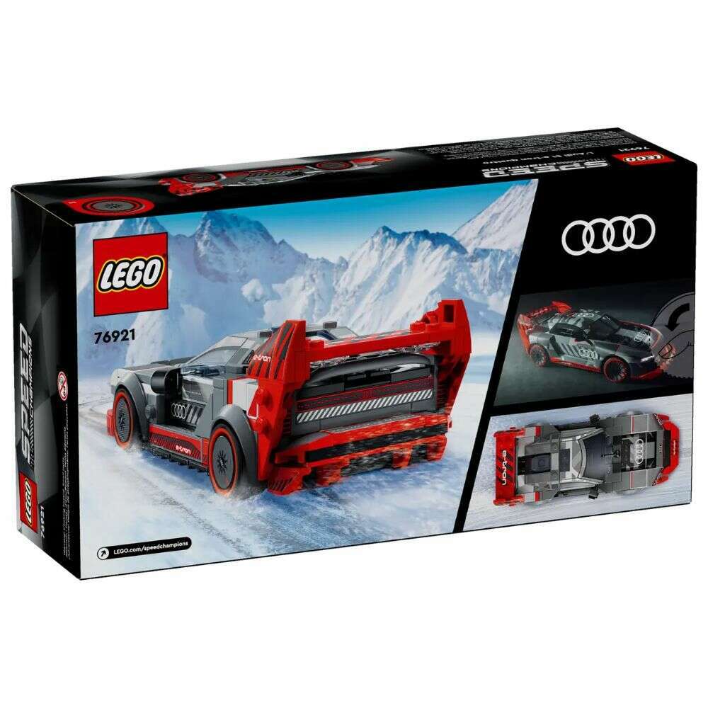 Toys N Tuck:Lego 76921 Speed Champions Audi S1 e-tron quattro Race Car,Lego Speed Champions