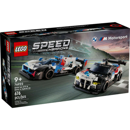 Toys N Tuck:Lego 76922 Speed Champions BMW M4 GT3 & BMW M Hybrid V8 Race Cars,Lego Speed Champions