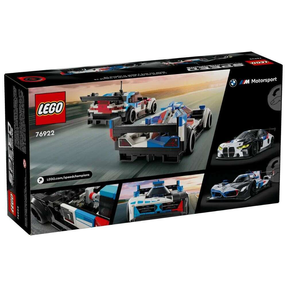 Toys N Tuck:Lego 76922 Speed Champions BMW M4 GT3 & BMW M Hybrid V8 Race Cars,Lego Speed Champions