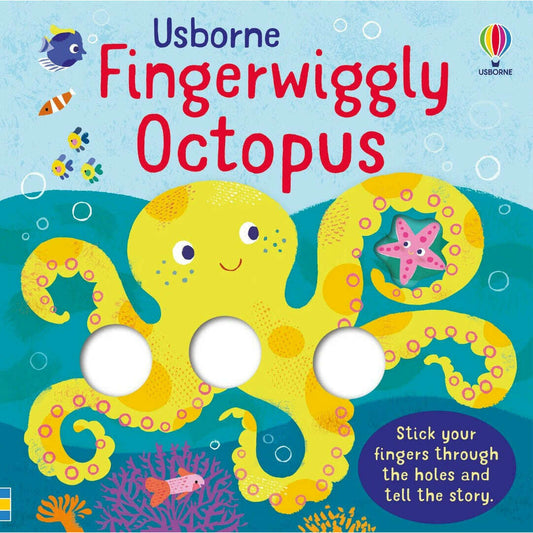 Toys N Tuck:Usborne Books - Fingerwiggly Octopus,Usborne Books