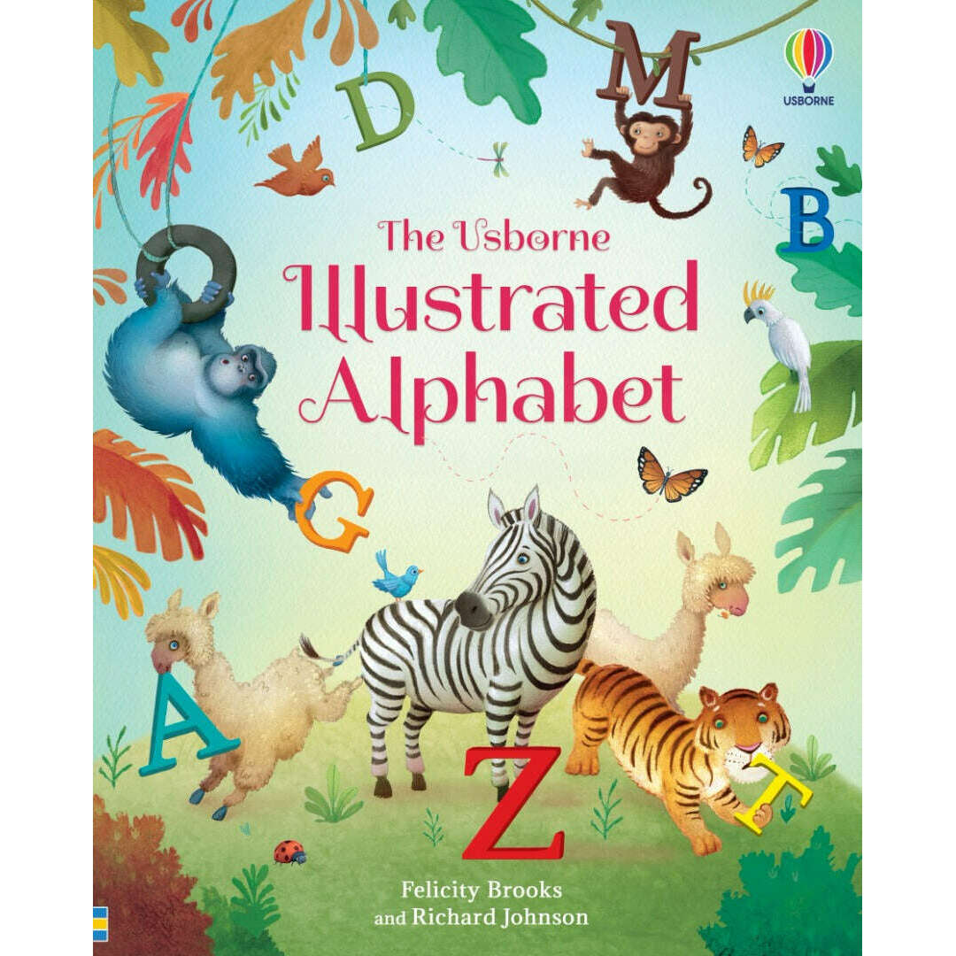 Toys N Tuck:Usborne Books - Illustrated Alphabet,Usborne Books