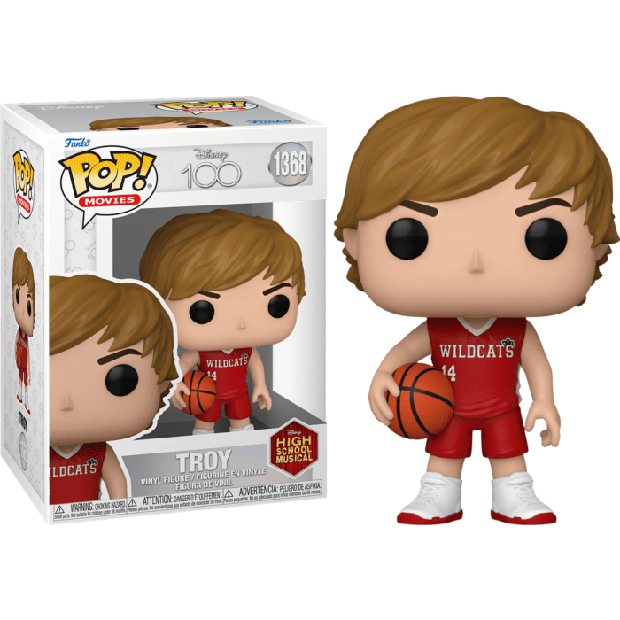 Toys N Tuck:Pop! Vinyl - Disney 100 High School Musical - Troy 1368,Funko