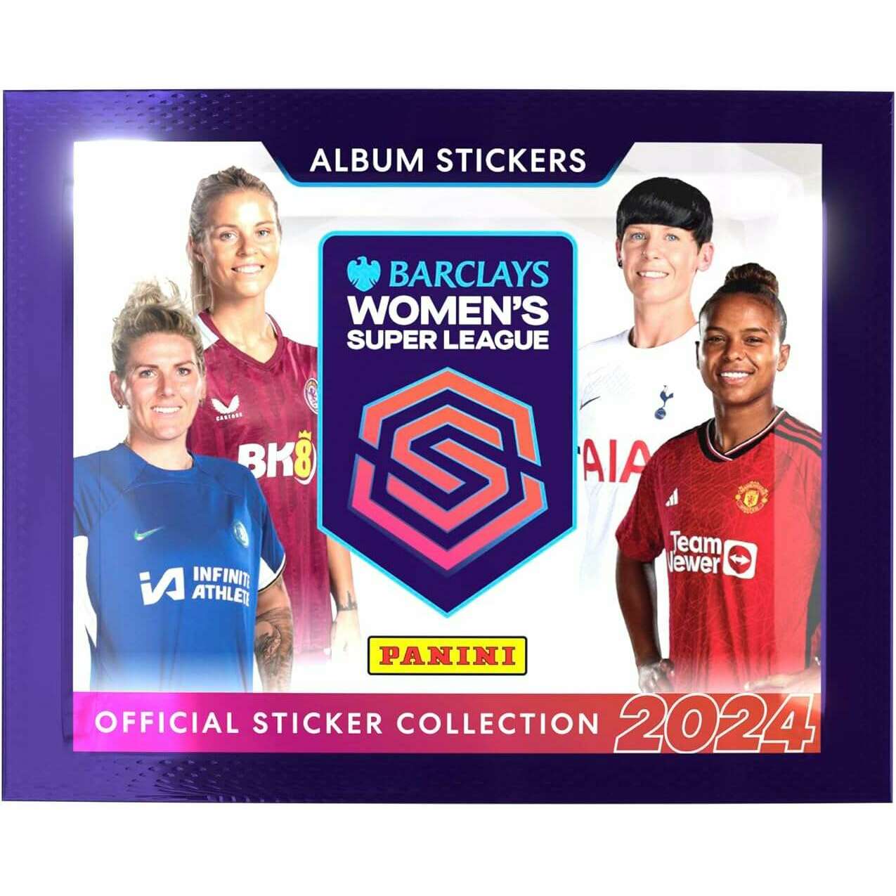Toys N Tuck:Women's Super League Official Sticker Collection 2024 6 Pack Set,Women's Super League