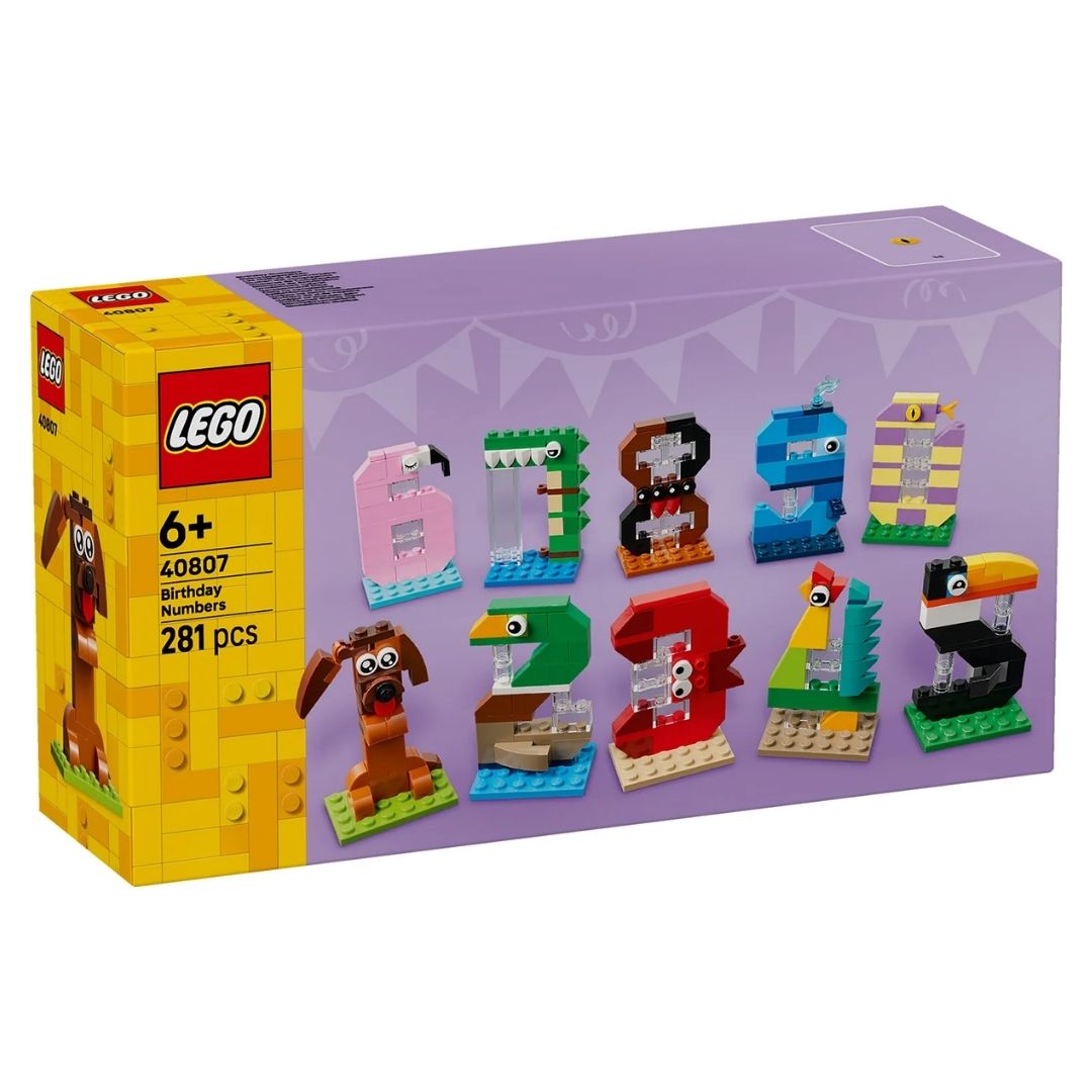 Lego 40807 Birthday Numbers