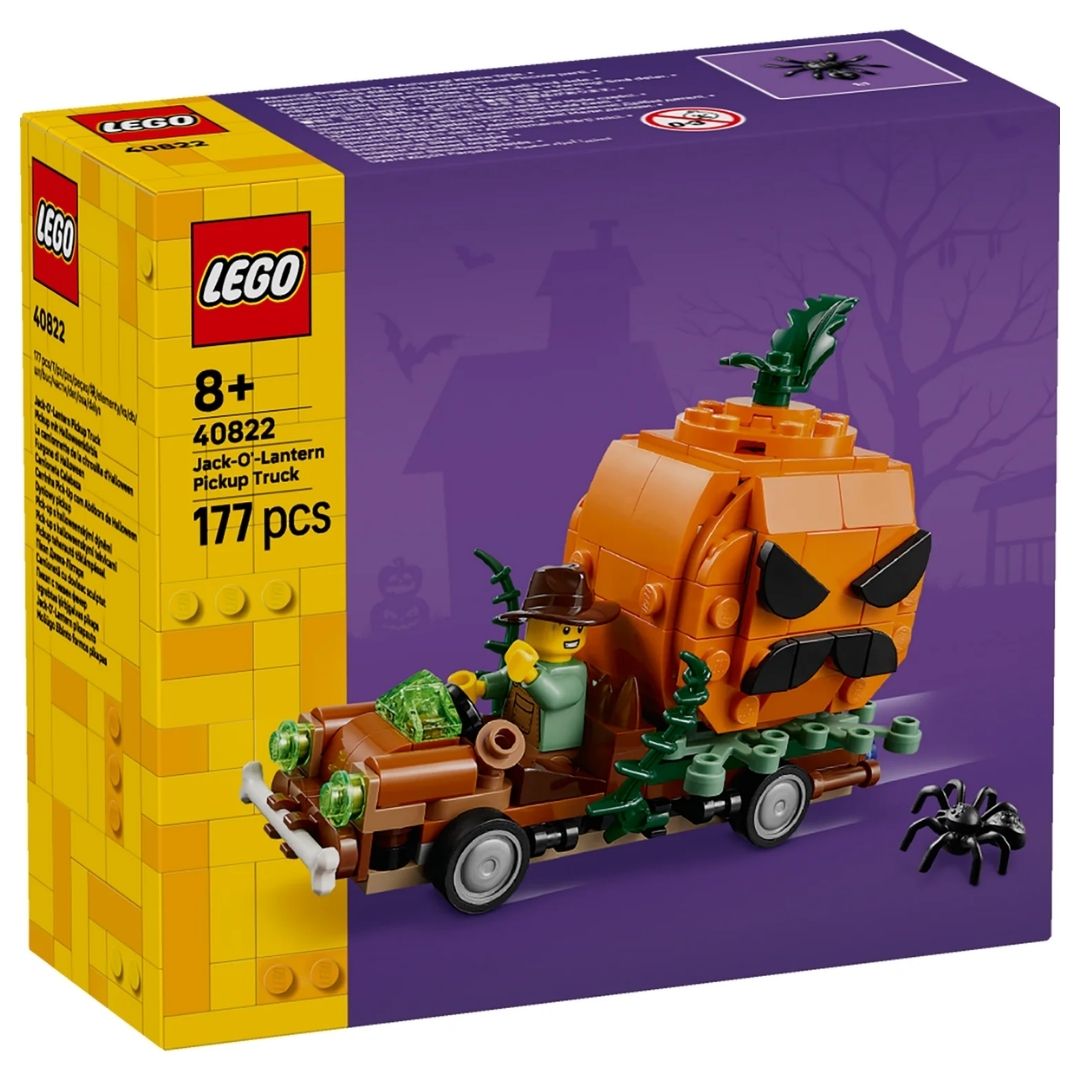 Lego 40822 Seasonal Jack-O'-Lantern Pickup Truck