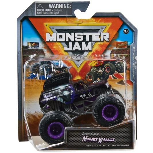 Toys N Tuck:Monster Jam 1:64 Series 29 Mohawk Warrior,Monster Jam