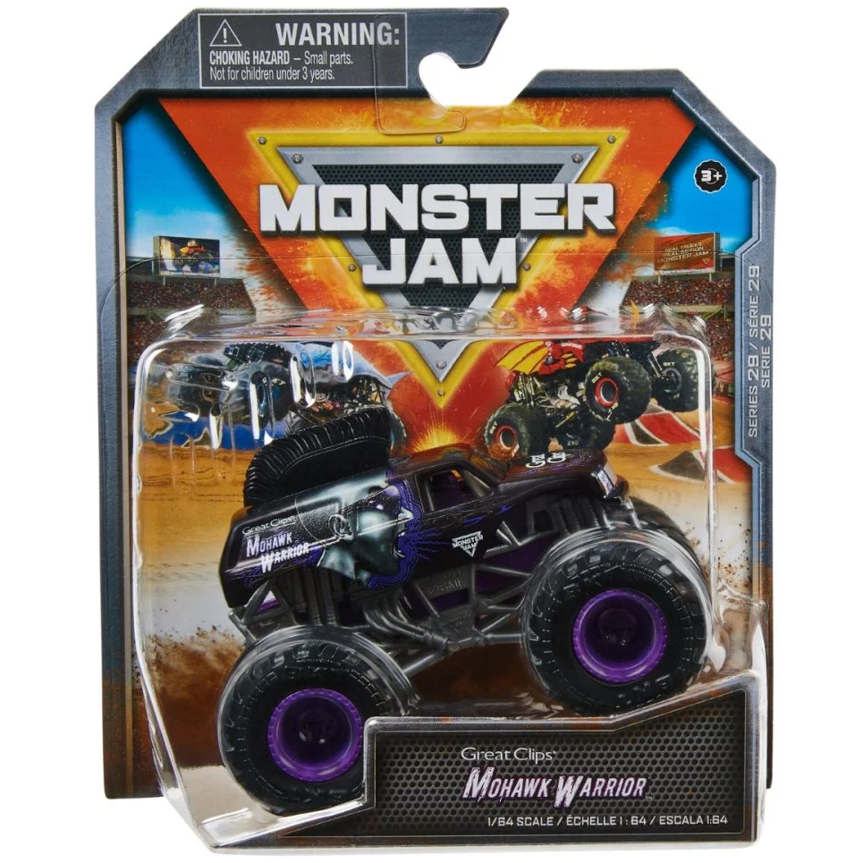 Monster Jam 1:64 Series 29 Mohawk Warrior – Toys N Tuck