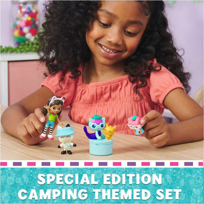Toys N Tuck:Gabby's Dollhouse - Gabby & Friends Camping Figure Set,Gabby's Dollhouse