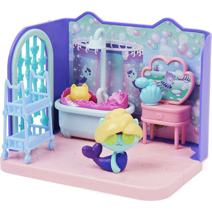 Toys N Tuck:Gabby's Dollhouse - MerCat Primp & Pamper Bathroom,Gabby's Dollhouse