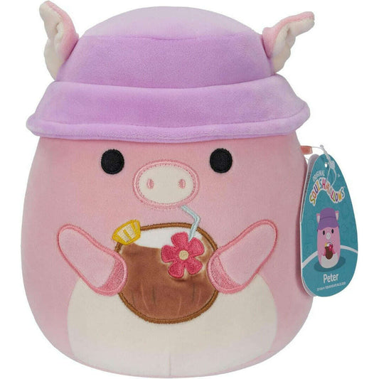 Toys N Tuck:Squishmallows 7.5 Inch Plush - Peter The Pig,Squishmallows