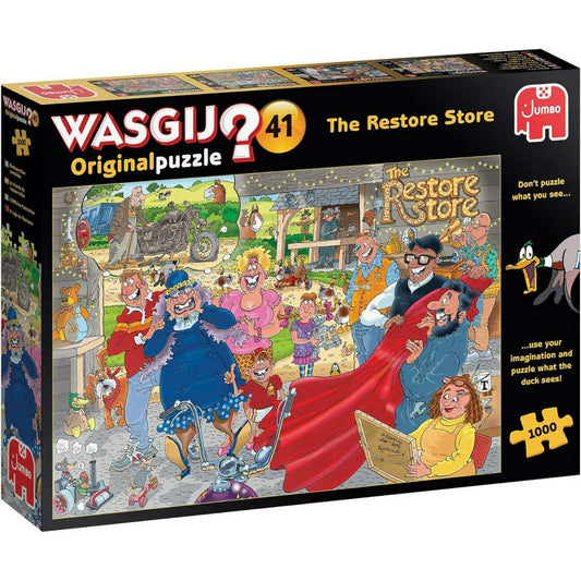 Toys N Tuck:Wasgij? Original 41 1000pc Jigsaw Puzzle The Restore Store,Wasgij
