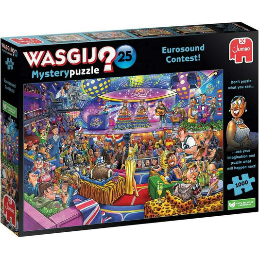 Toys N Tuck:Wasgij? Mystery 25 1000pc Jigsaw Puzzle Eurosound Contest!,Wasgij