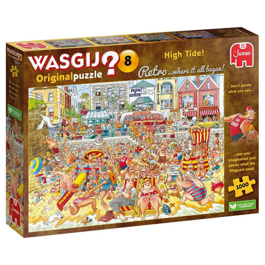 Toys N Tuck:Wasgij? Retro 8 1000pc Jigsaw Puzzle High Tide,Wasgij