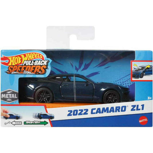 Toys N Tuck:Hot Wheels Pull-back Speeders 2022 Camaro ZL1,Hot Wheels